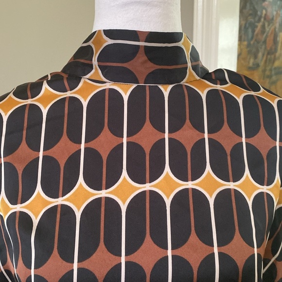 ZARA Black and White Halter Midi Sundress for Wedding Guests size XXL - Picture 4 of 14